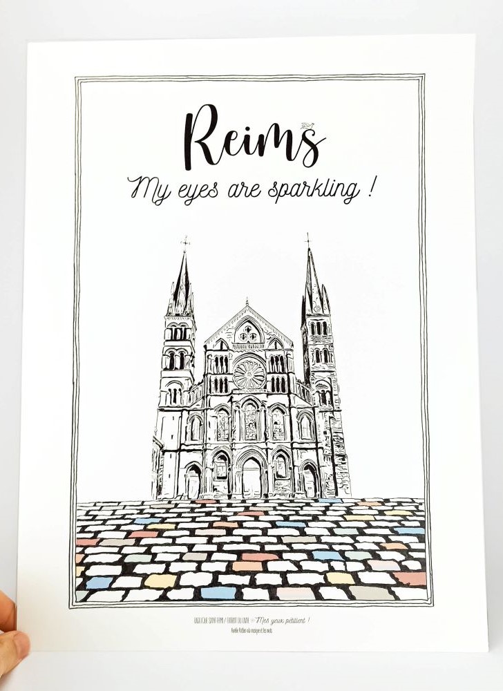 poster basilica Saint Rémi Reims
