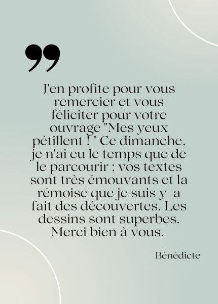 Avis sur Mes yeux pétillent ! d'Aurélie pattier