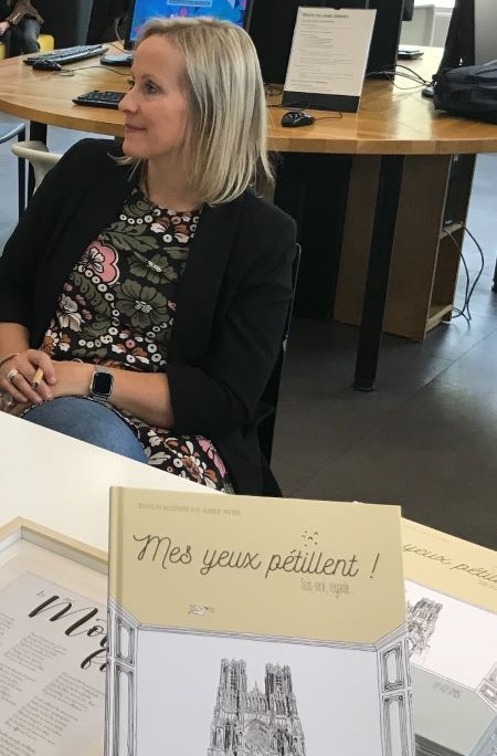 Aurélie Pattier à la médiathèque Falala